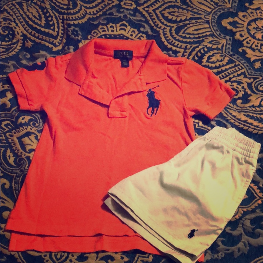 Toddler boy Polo outfit